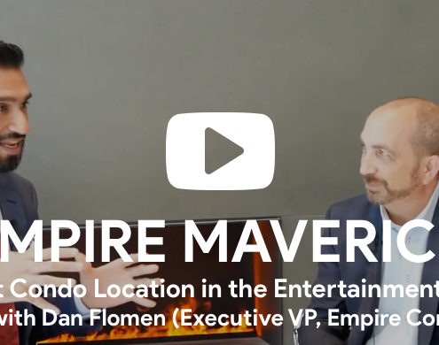 Amit Bhandari interviews Dan Flomen for Empire Maverick Condos