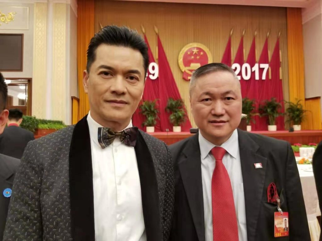 加中海外交流协会会长陆炳雄连续23年出席国庆招待会11