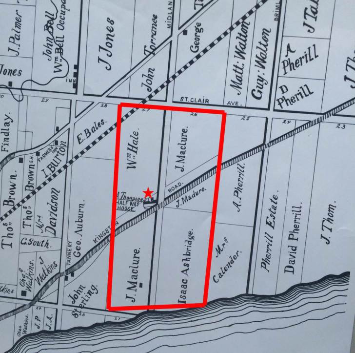 Map of Half Way House location