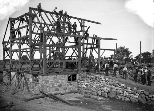 Building a barn