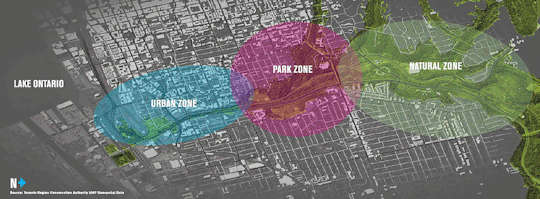 A rendering of what the Don River Valley Park will look like