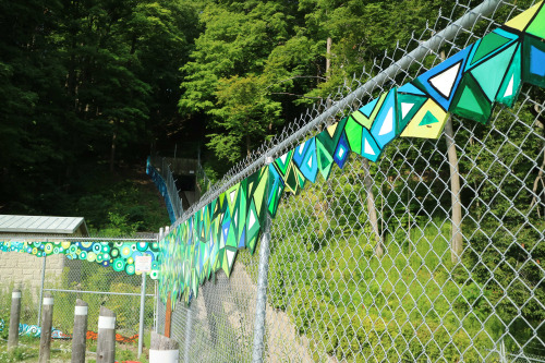 Pre-existing outfall from former De Havilland Creek