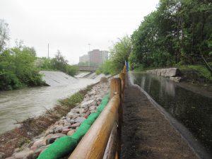 West Deane Park Bank Stabilization Project Site 1 Complete