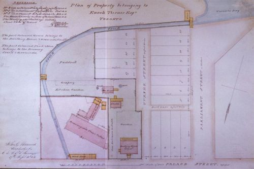 Plan of Enoch Turner’s property