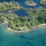 aerial view of Gibraltar Point