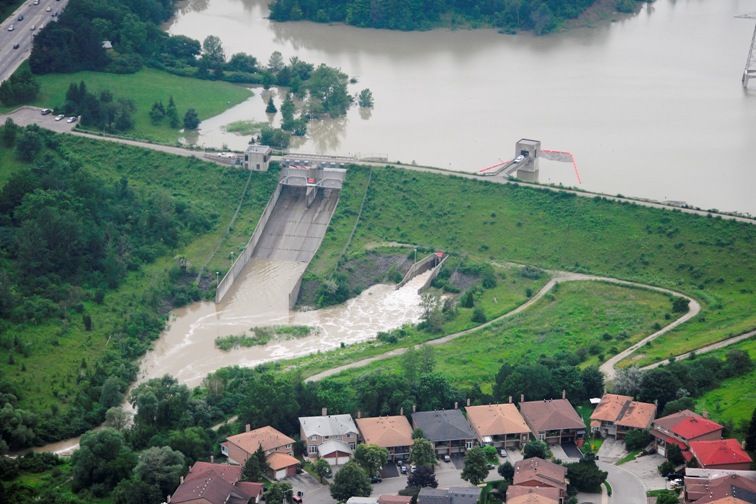 TRCA Flood Control Structures