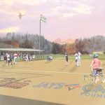 architectural rendering of accessible baseball diamond at Bolton Camp