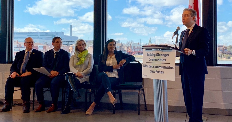 The Honourable François-Philippe Champagne makes erosion protection funding announcement