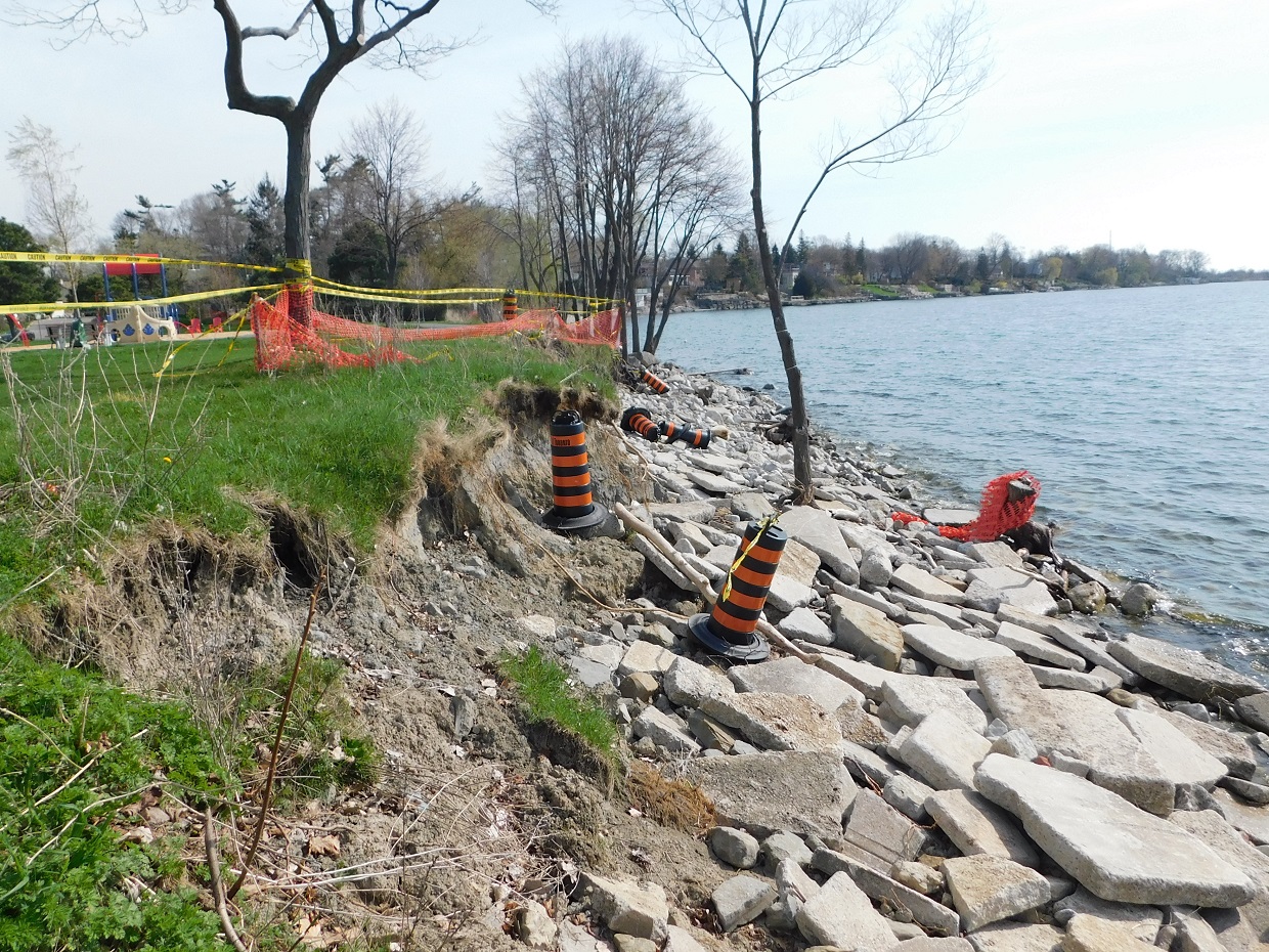 Long Branch Park revetment