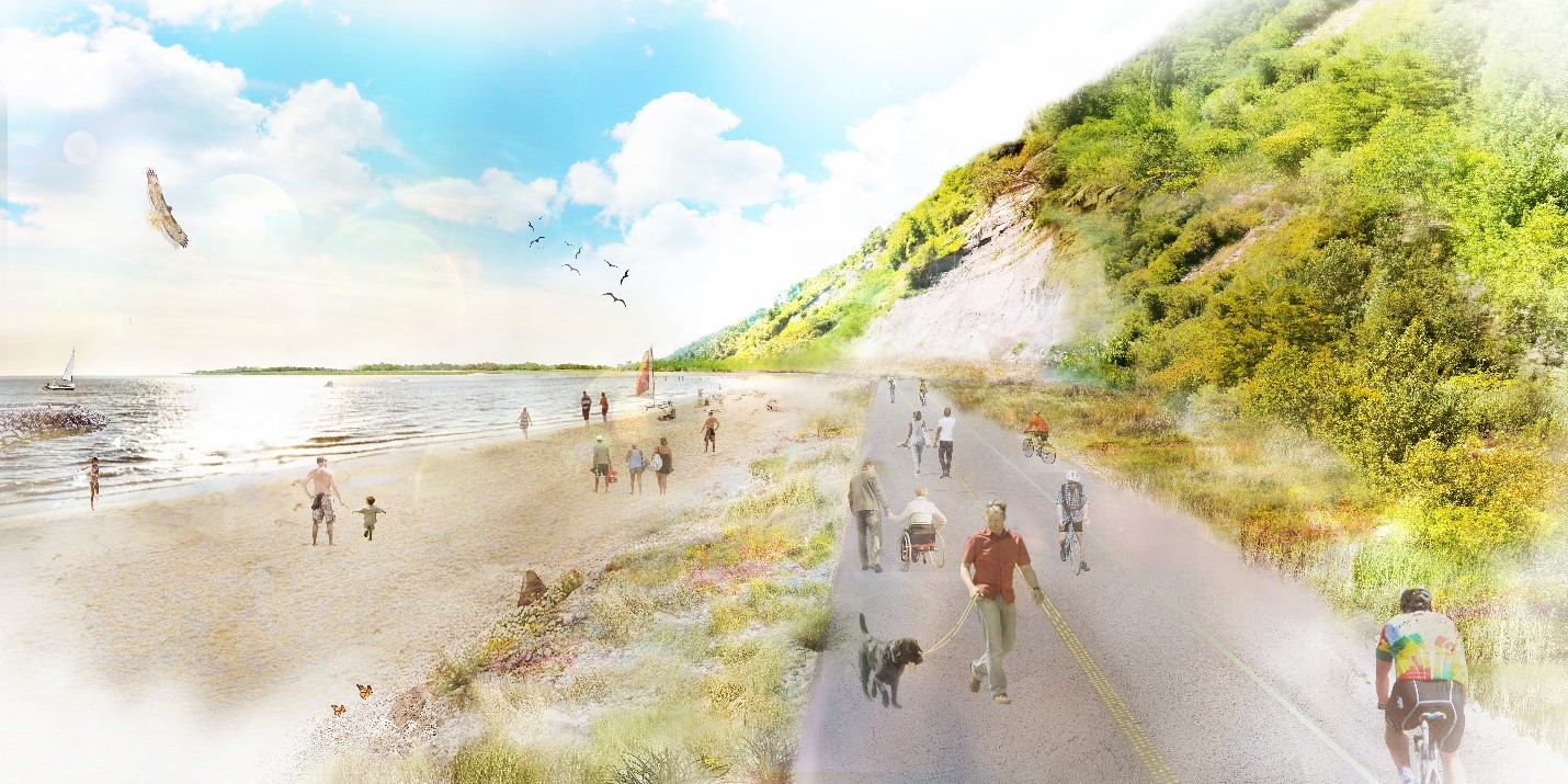artists rendering of Scarborough Waterfront Project