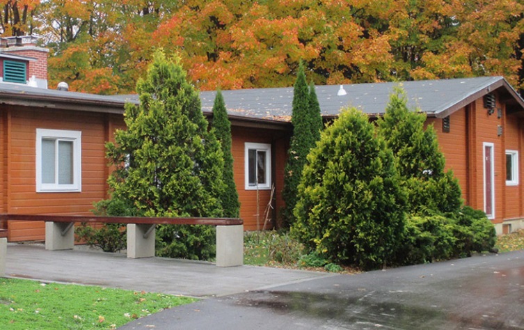 exterior of Claremont Nature Centre