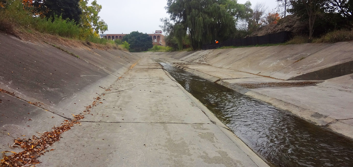 Black Creek channel