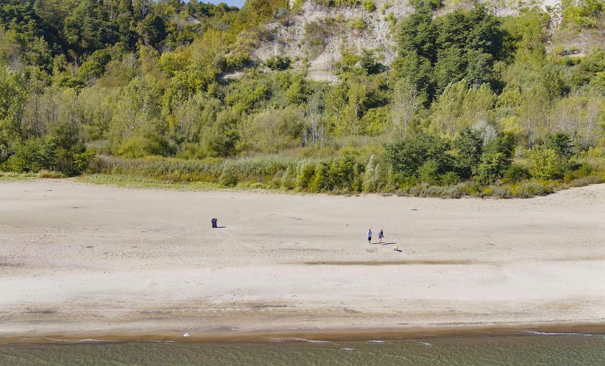 Bluffers Park beach